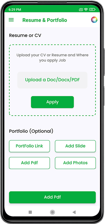 script_ScreenShort_Jobs - Job Finder | Job Seeker| Job Provider |18-resume & portfolio.png
